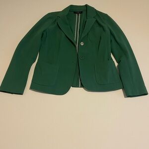 Talbots Classic Green Blazer